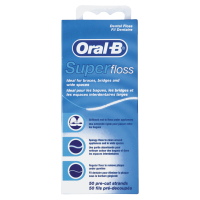 Зубная нить Oral-B Super Floss 50 м (5010622008204)