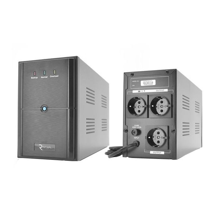 Пристрій безперебійного живлення Ritar E-RTM1200 (720W) ELF-L (E-RTM1200L)