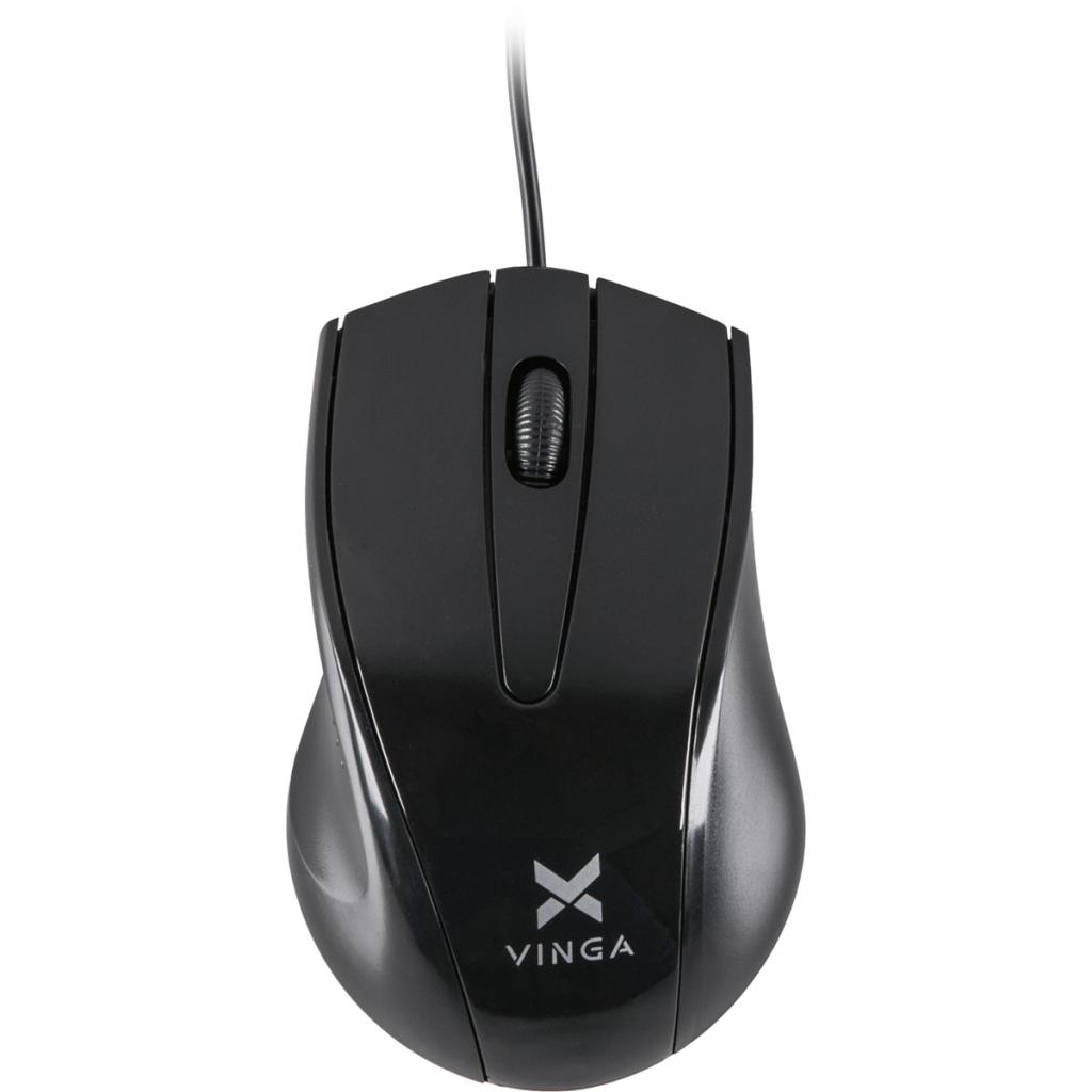 Мишка Vinga MS-900 black зображення 3