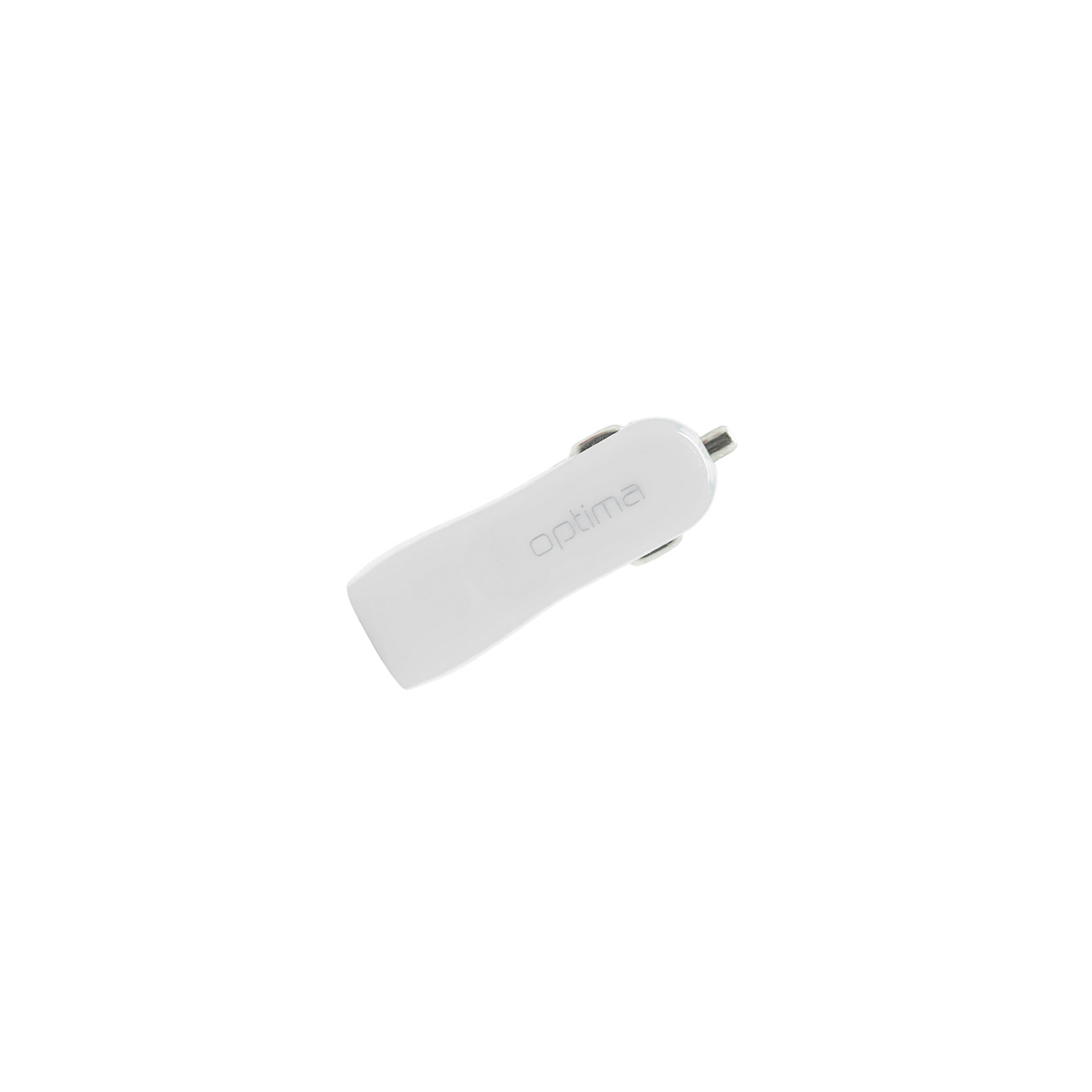 Зарядное устройство Optima 2*USB (1A) White (40805) изображение 3