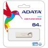 USB флеш накопитель ADATA 64GB UV210 Metal Silver USB 2.0 (AUV210-64G-RGD) изображение 3