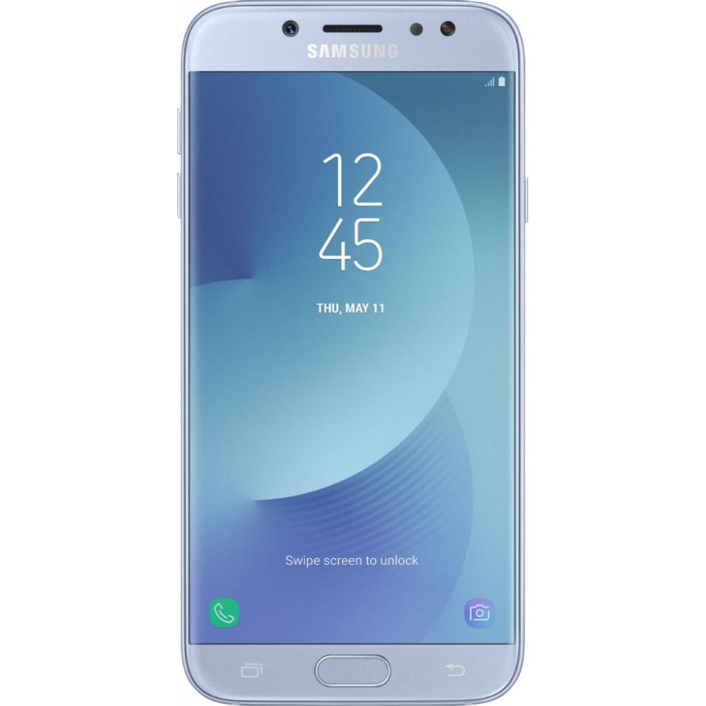 Мобільний телефон Samsung SM-J730F (Galaxy J7 2017 Duos) Silver (SM-J730FZSNSEK)