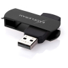 USB флеш накопичувач eXceleram 8GB P2 Series Black/Black USB 2.0 (EXP2U2BB08) зображення 2