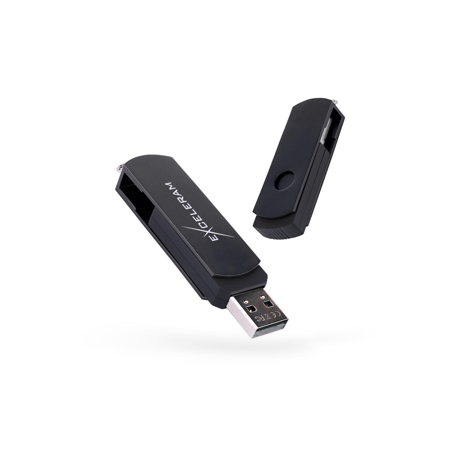 USB флеш накопичувач eXceleram 8GB P2 Series Black/Black USB 2.0 (EXP2U2BB08)