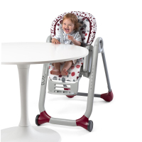 Стульчик для кормления Chicco Polly Progres5, красный (79336.74) изображение 6