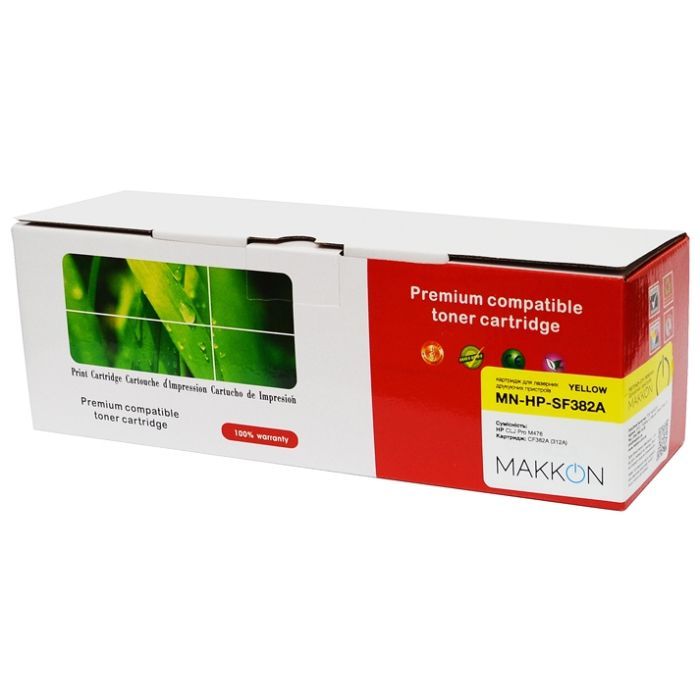 Картридж Makkon HP CLJP CF380X (312X) 4.4k black (MN-HP-SF380X)