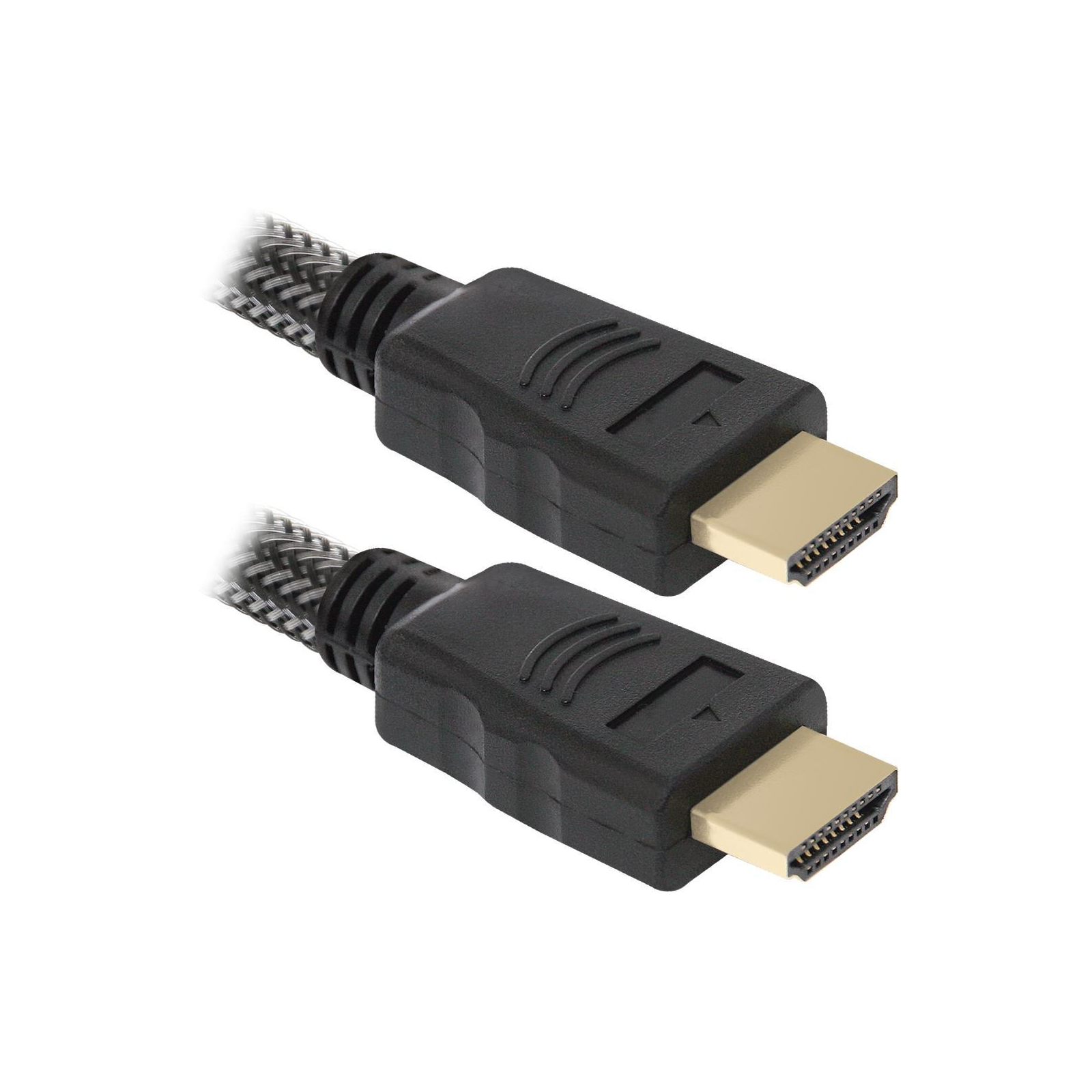 Кабель мультимедійний HDMI to HDMI 1.5m HDMI-05PRO v1.4 Defender (87341) зображення 2