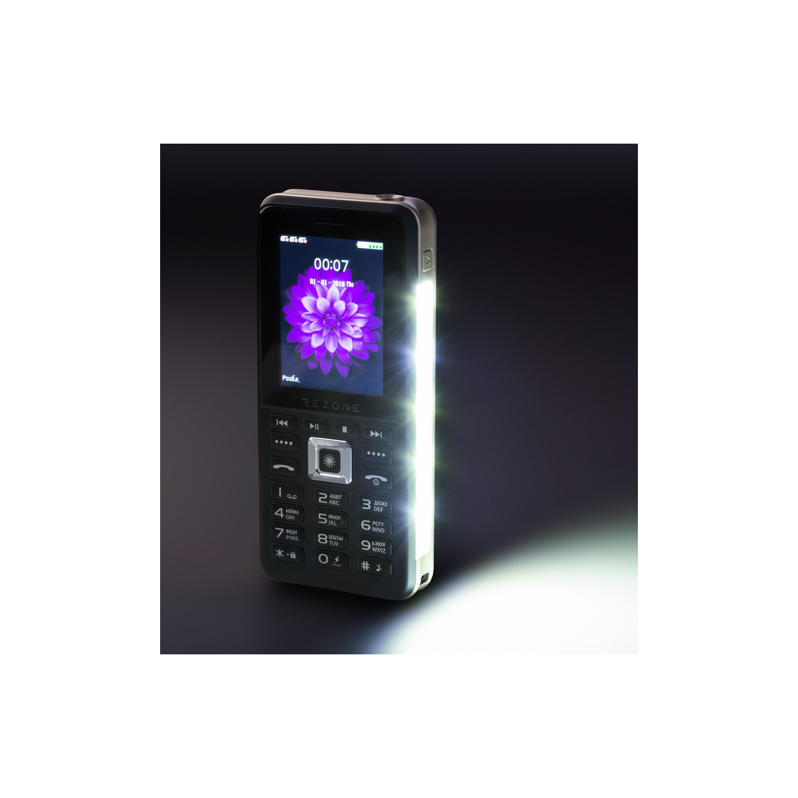 Мобільний телефон Rezone A281 Force Black зображення 11