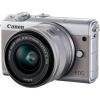 Цифровий фотоапарат Canon EOS M100 15-45 IS STM Kit Grey (2211C044)