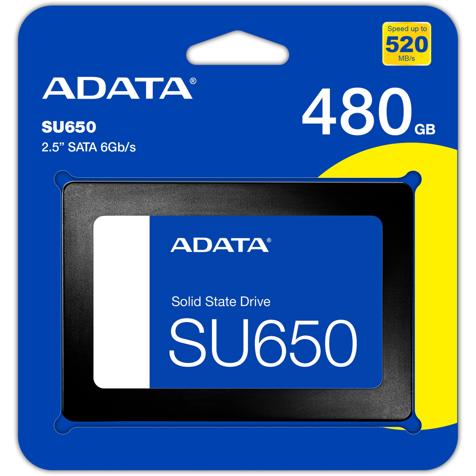 Накопичувач SSD 2.5" 480GB ADATA (ASU650SS-480GT-R) зображення 5
