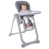Стульчик для кормления Chicco Polly Magic RELAX серый (79502.21) изображение 5