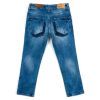 Штани дитячі Breeze джинсові з потертостями (OZ-18606-116B-blue) зображення 2