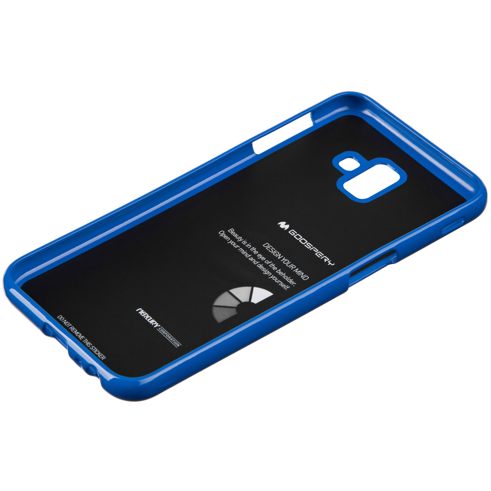 Чехол для мобильного телефона Goospery Jelly Case Samsung J6 Plus J610F Navy (8809621297972) изображение 2