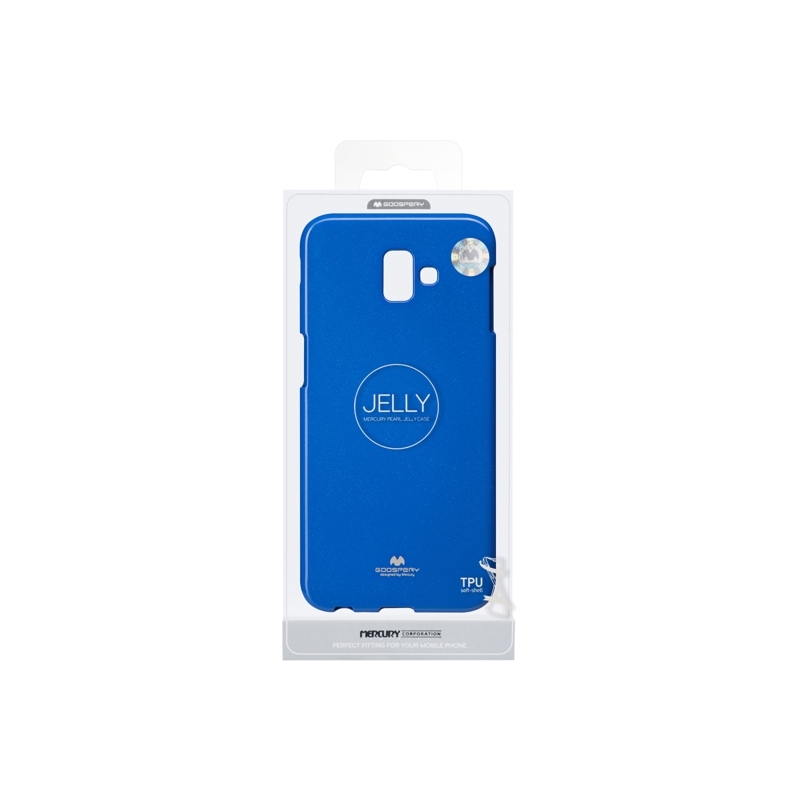 Чехол для мобильного телефона Goospery Jelly Case Samsung J6 Plus J610F Navy (8809621297972) изображение 3