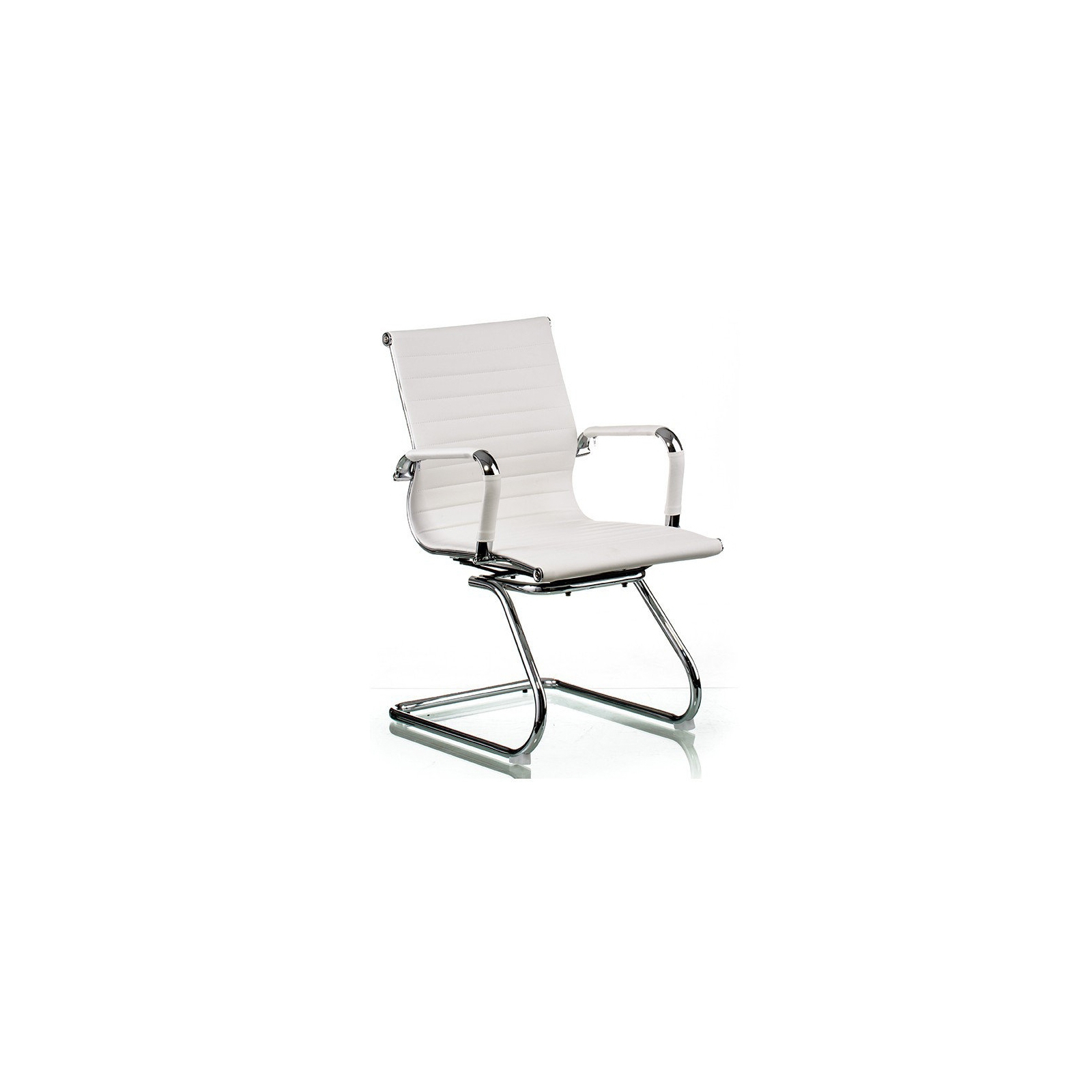 Офісний стілець Special4You Solano 3 office artleather white (000003929) зображення 3