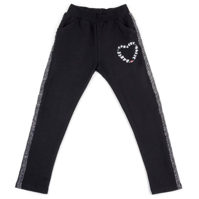 Набір дитячого одягу Breeze з срібними лампасами (12973-152G-black) зображення 3