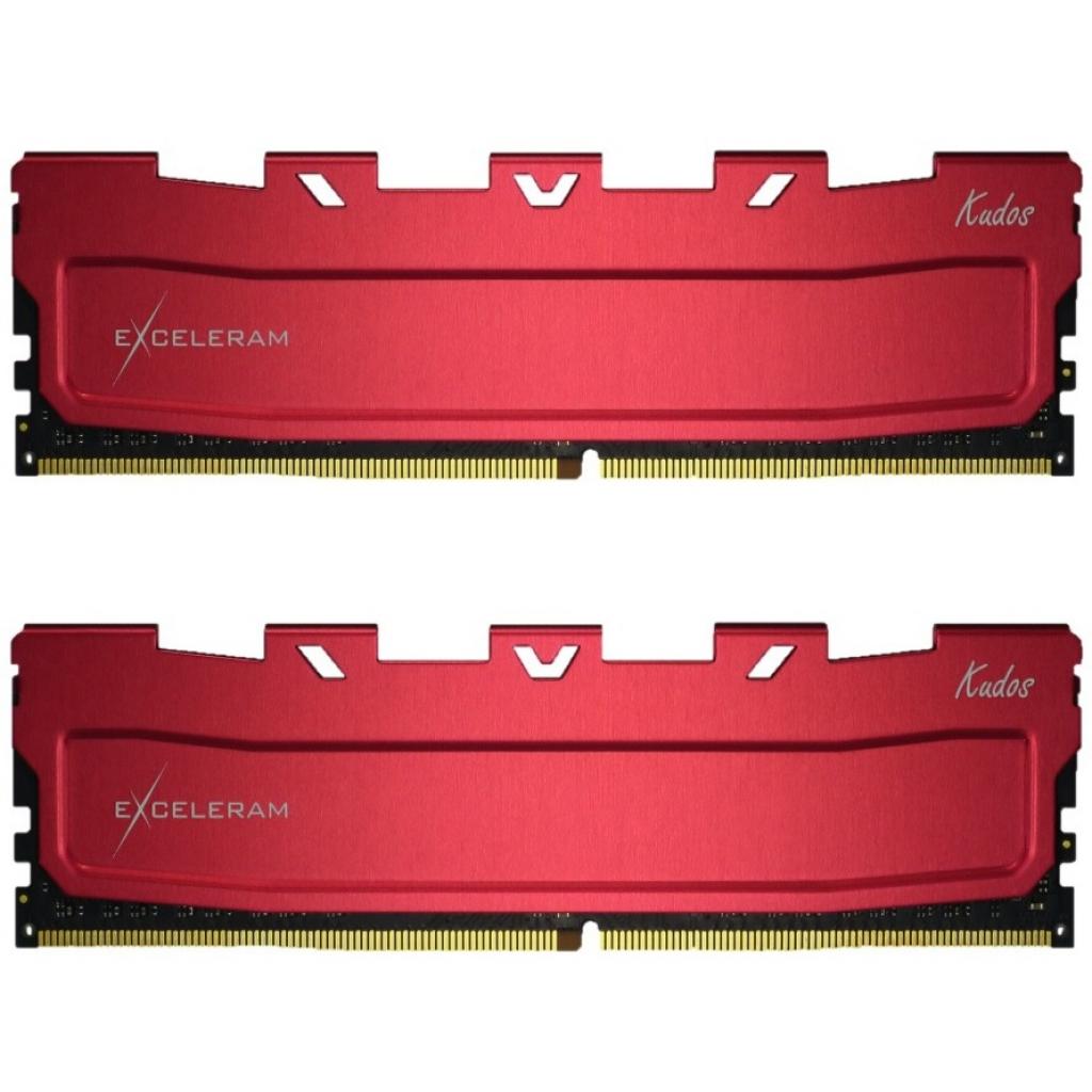 Модуль пам'яті для комп'ютера DDR4 32GB (2x16GB) 3200 MHz Red Kudos eXceleram (EKRED4323217AD)
