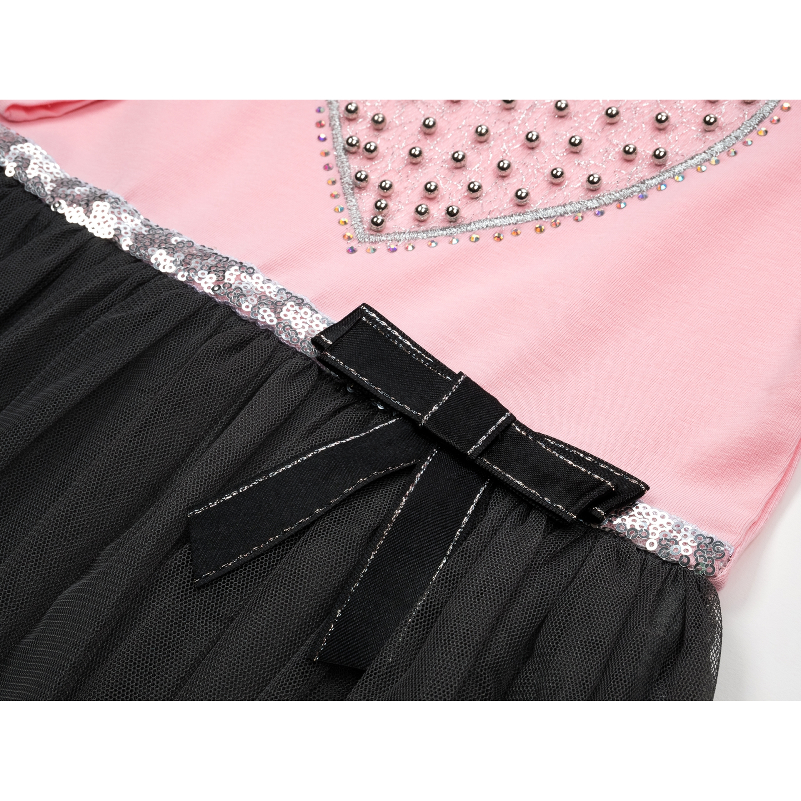Платье Breeze с сердечком (13243-116G-pink) изображение 2