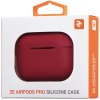 Чехол для наушников 2E для Apple AirPods Pro Pure Color Silicone 2.5 мм Cherry red (2E-PODSPR-IBPCS-2.5-CHR) изображение 4