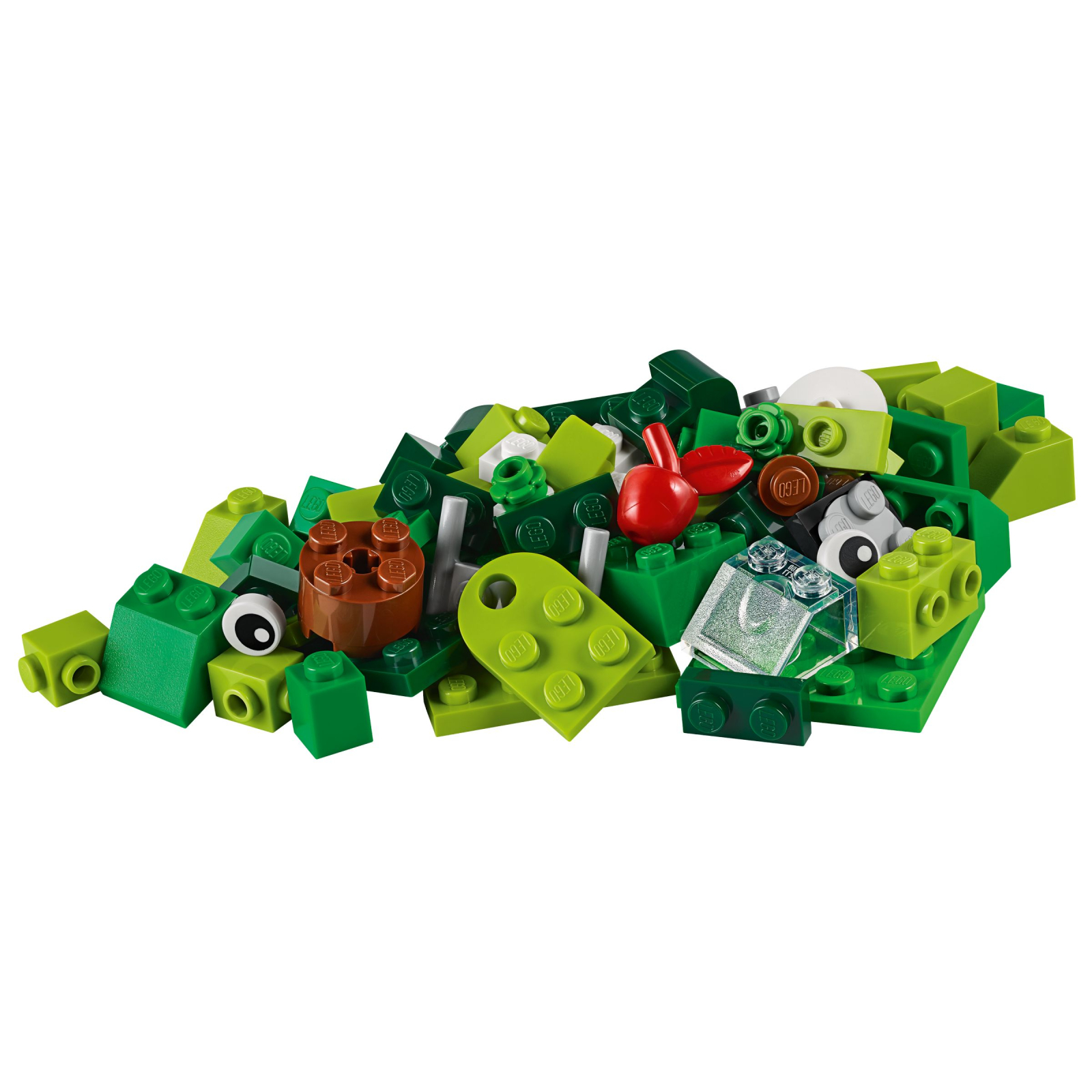 Конструктор LEGO Classic Зелені кубики для творчості 60 д (11007) зображення 3