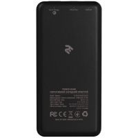 Батарея универсальная 2E 10000мА/ч, PD, QC3.0, MicroUSB, Type-C, black (2E-PB1019AQC-BLACK) изображение 3