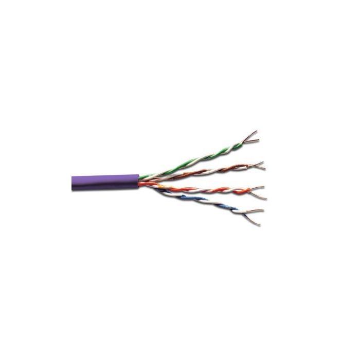Кабель сетевой Digitus UTP 305м, cat 6, CU, AWG23/1, LSZH-1, violet (DK-1613-VH-305)