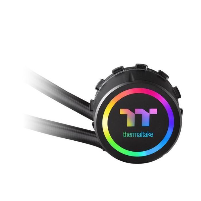 Система жидкостного охлаждения ThermalTake Floe Riing RGB 240 TT Premium Edition (CL-W157-PL12SW-A) изображение 2