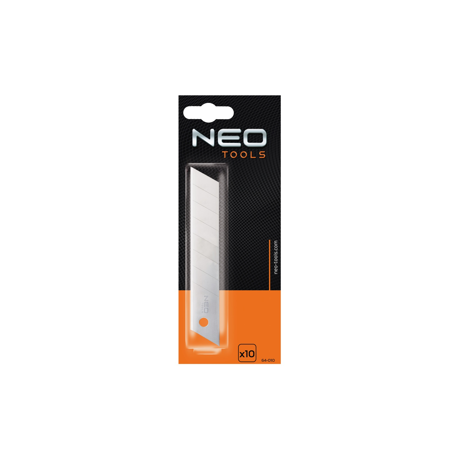 Лезо Neo Tools 18 мм, 10 шт. (64-010) зображення 2