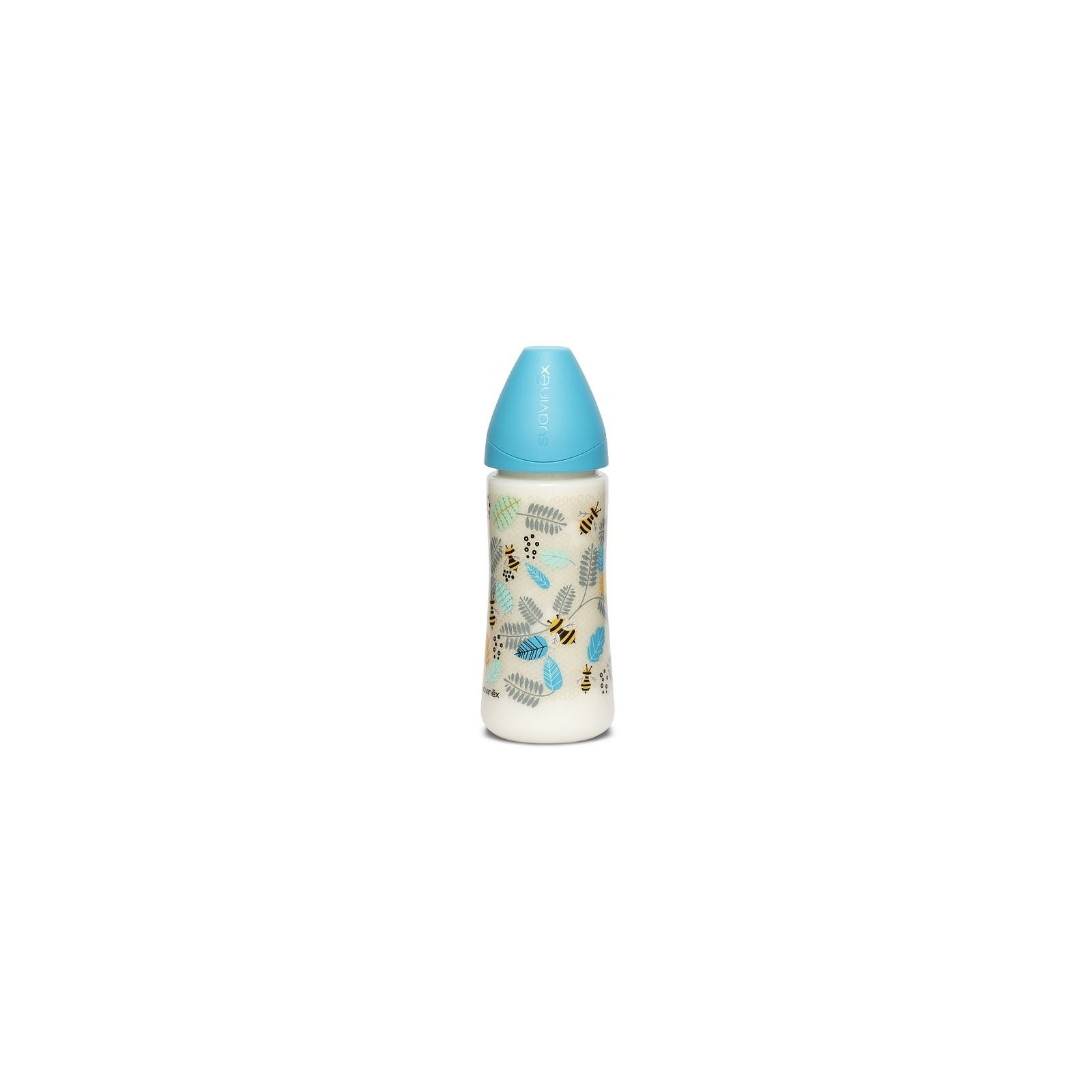 Пляшечка для годування Suavinex Крилаті історії 360 мл блакитна (304832)
