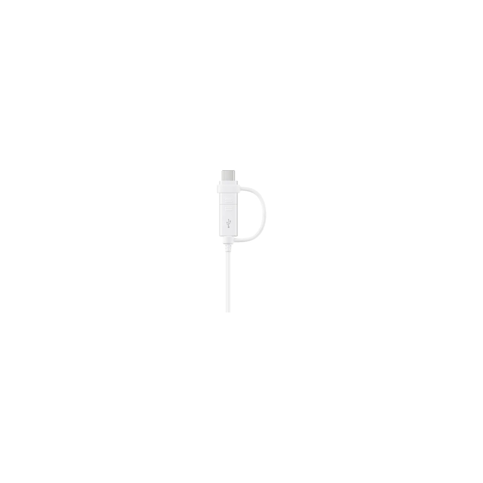 Дата кабель USB 2.0 AM to Type-C + Micro 5P 1.5m white Samsung (EP-DG930DWEGRU) зображення 2