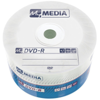 Фото - Оптический диск Verbatim Диск DVD MyMedia DVD-R 4.7GB 16X Wrap MATT SILVER 50шт  69200 (69200)