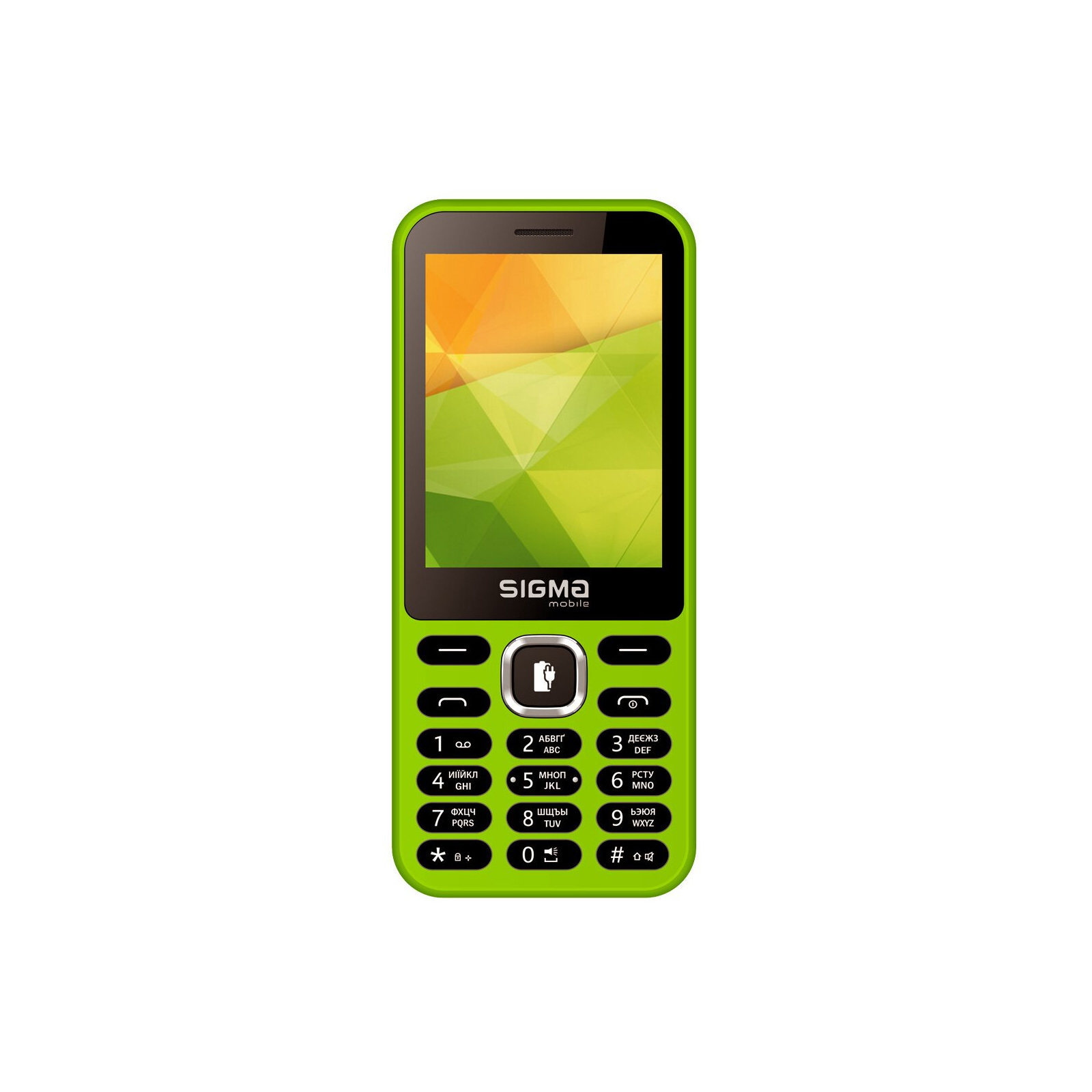 Мобильный телефон Sigma X-style 31 Power Green (4827798854785)