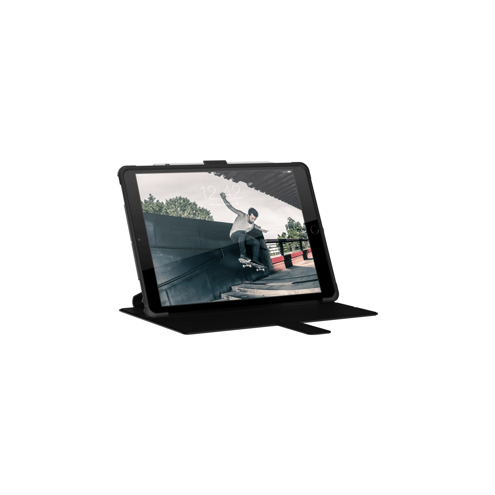 Чехол для планшета UAG iPad Air 10.5 (2019) Metropolis, Black (IPDP10.5-E-BK_) изображение 6