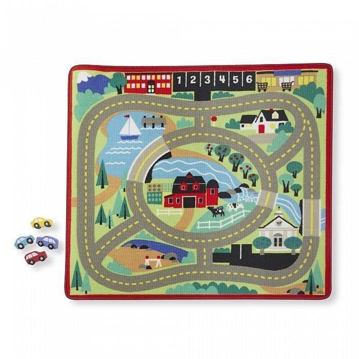 Детский коврик Melissa&Doug Городская дорога с машинками (MD19400) изображение 3