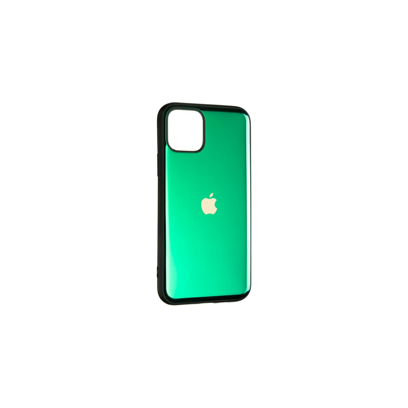 Чехол для мобильного телефона Gelius Metal Glass Case for iPhone 11 Pro Green (00000077029)