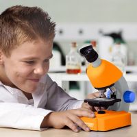 Микроскоп Bresser Junior 40x-640x Orange Base (926812) изображение 4