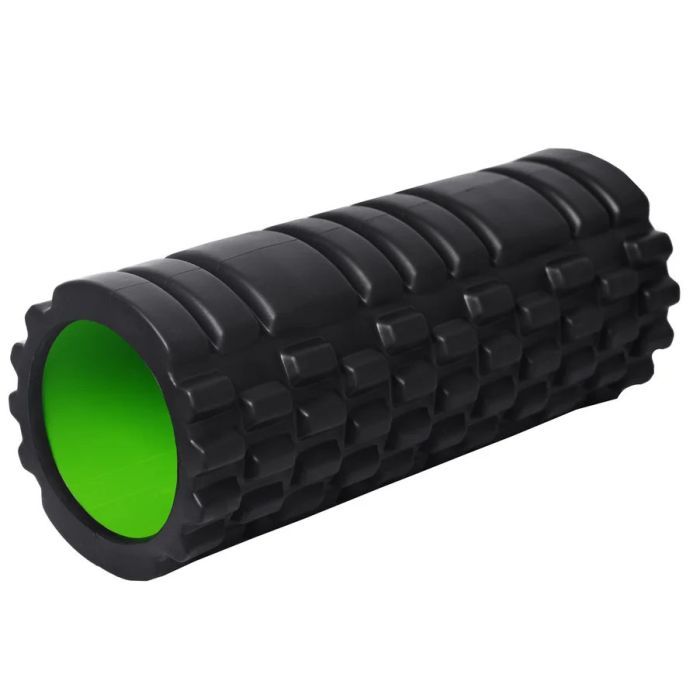 Масажный ролик PowerPlay 4025 Black/Green (PP_4025_Black_Green)