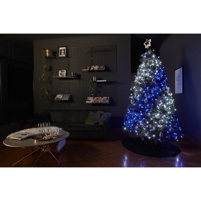 Гирлянда Twinkly Smart LED Strings RGBW 400, BT + WiFi, Gen II, IP44, кабель (TWS400SPP-BEU) изображение 11