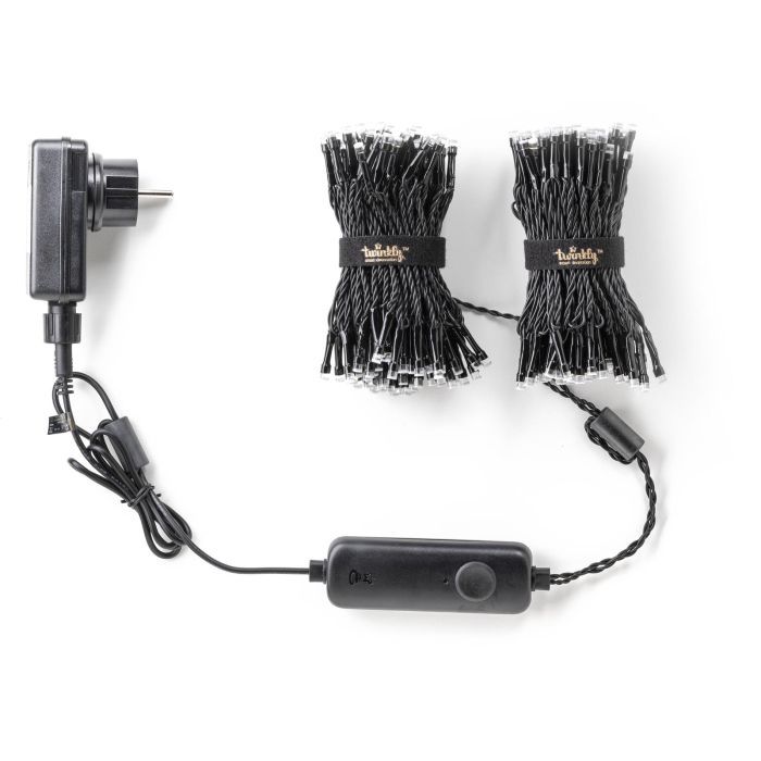 Гирлянда Twinkly Smart LED Strings RGBW 400, BT + WiFi, Gen II, IP44, кабель (TWS400SPP-BEU) изображение 4