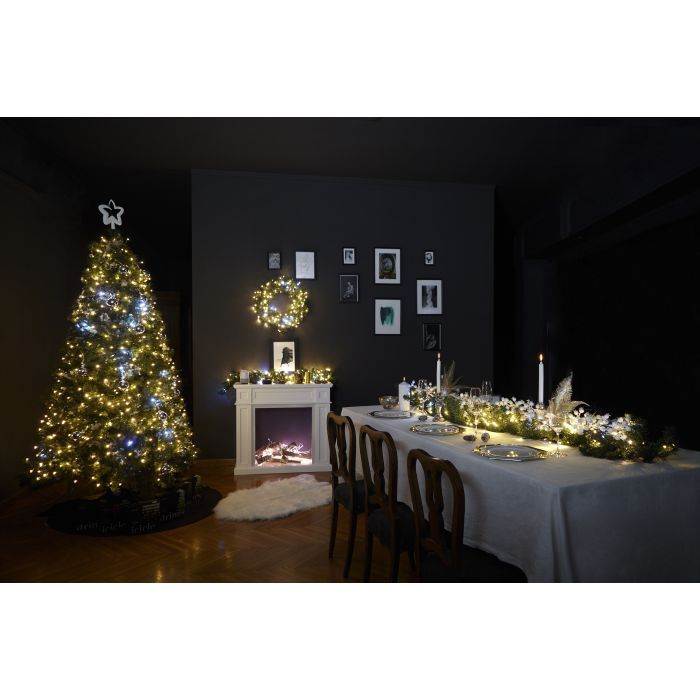 Гирлянда Twinkly Smart LED Strings RGBW 400, BT + WiFi, Gen II, IP44, кабель (TWS400SPP-BEU) изображение 7