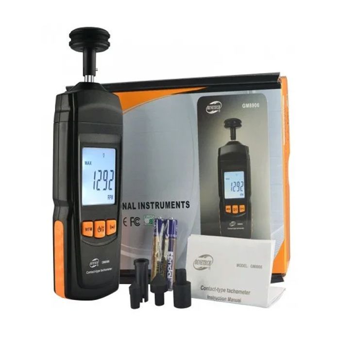 Тахометр Benetech контактный (GM8906) изображение 5