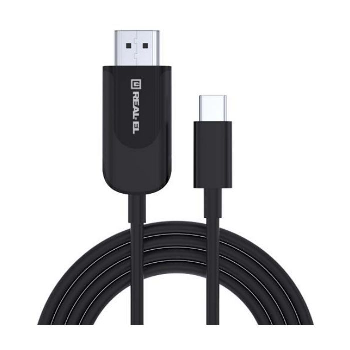 Перехідник USB Type-C to HDMI 1.8m CHD-180 4K 60Hz REAL-EL (EL123500044)