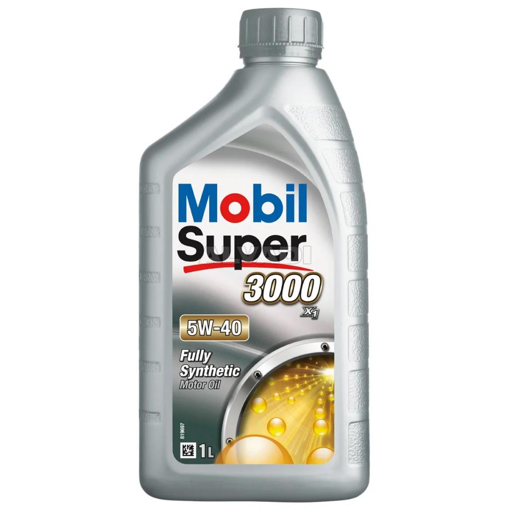 Моторное масло Mobil SUPER 3000 5W40 1л