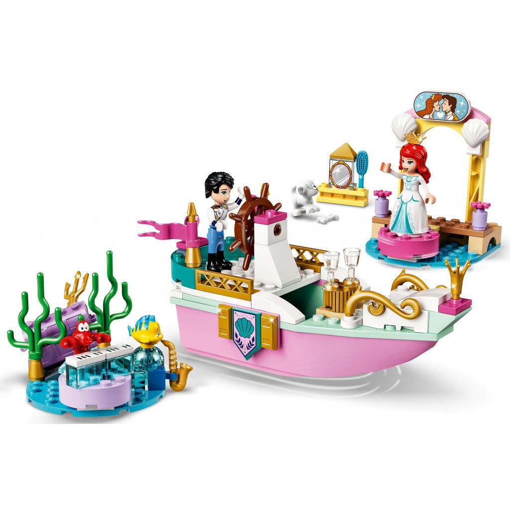Конструктор LEGO Disney Princess Святковий човен Аріель 114 деталей (43191) зображення 4