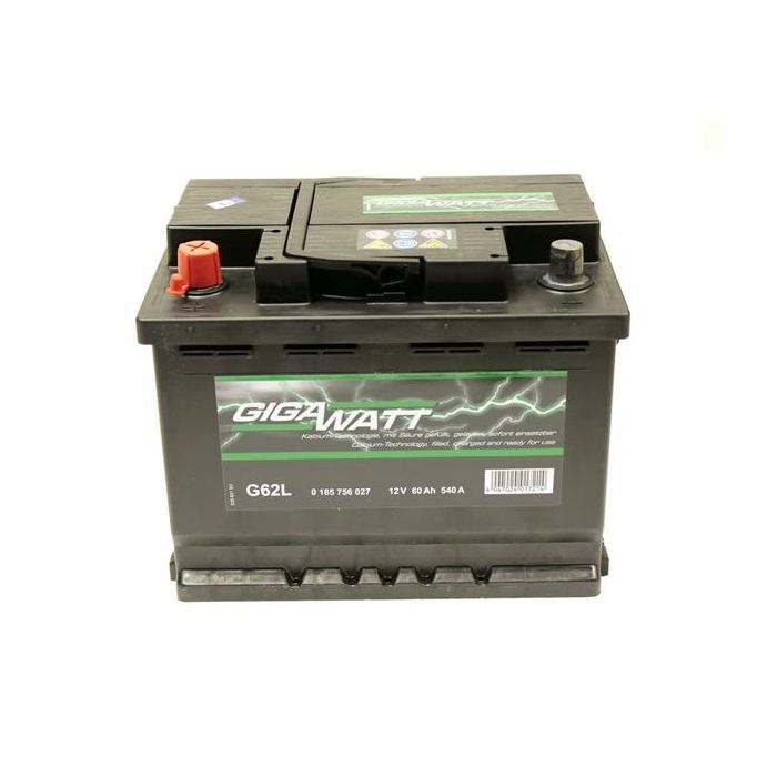 Аккумулятор автомобильный GigaWatt 60А (0185756027)