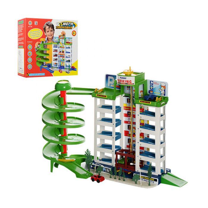Игровой набор Bambi гараж (922) изображение 2