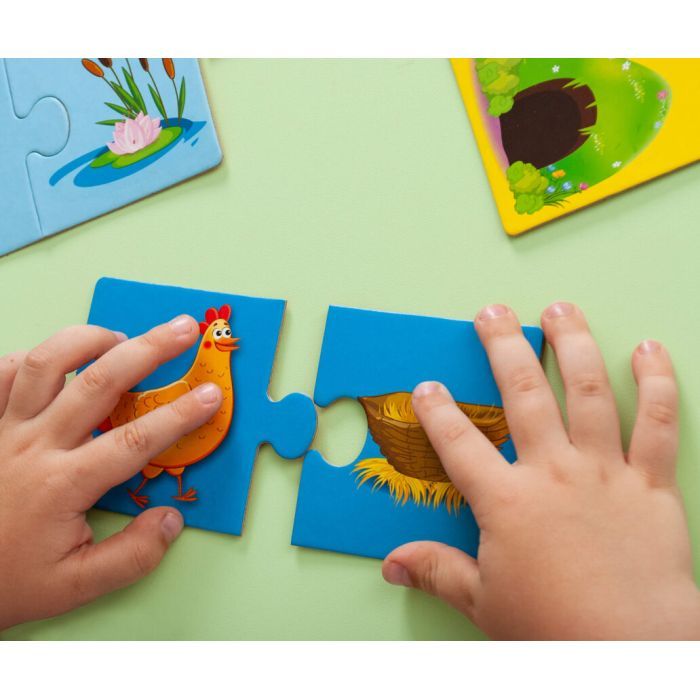 Развивающая игрушка Vladi Toys Где чей дом , украинский язык (VT1804-30) изображение 4