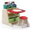 Детский стол Step2 со стулом и доской для творчества "FLIPDOODLE" (41380) изображение 3