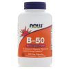 Витаминно-минеральный комплекс Now Foods Комплекс B-50, 250 Вегетарианских Капсул (NOW-00422)