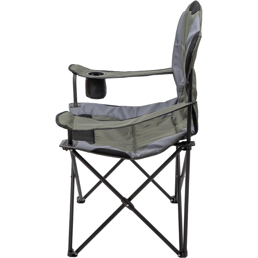 Кресло складное NeRest NR-34 Турист Grey/Khaki (4820211100506HAKIG) изображение 3